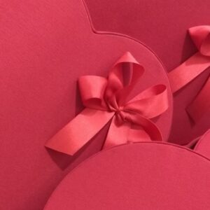 Corazón rojo liso