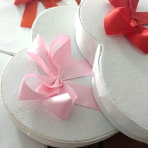 Corazón blanco liso