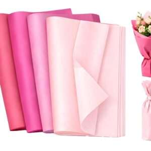 Papel de seda decorativo liso para flores y regalos